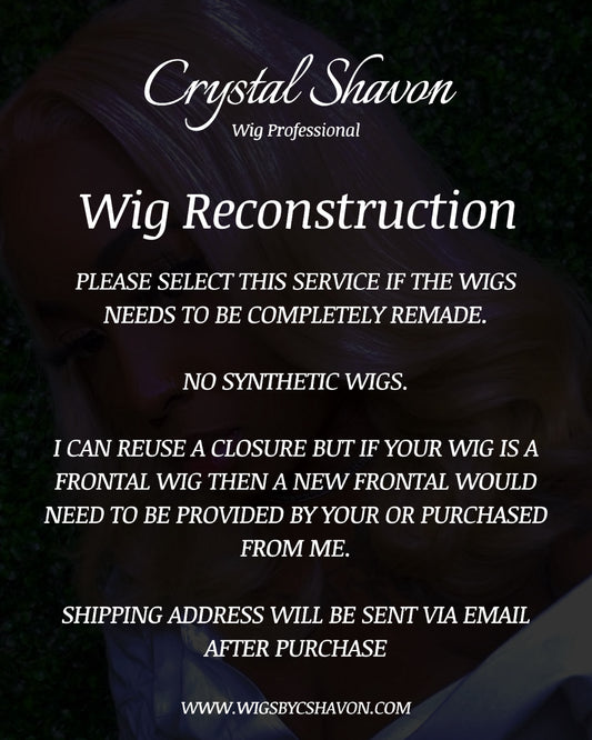 Wig Reconstruction